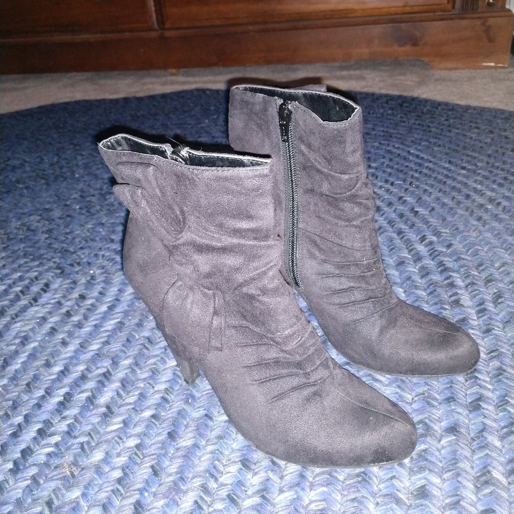 Heeled ankle boots
